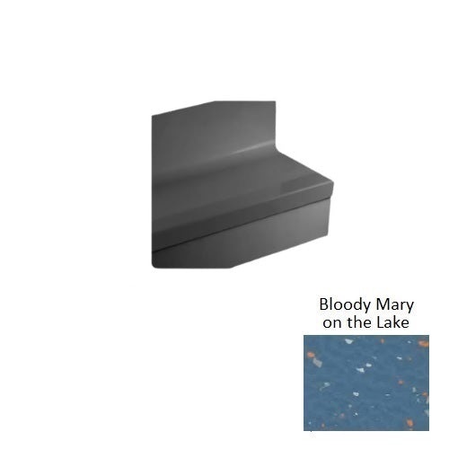 Johnsonite Bloody Mary On The Lake Bamboo Stair Tread with Riser