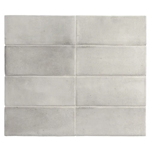 Soco Grey Porcelain Tile - Matte - 2" X 6"