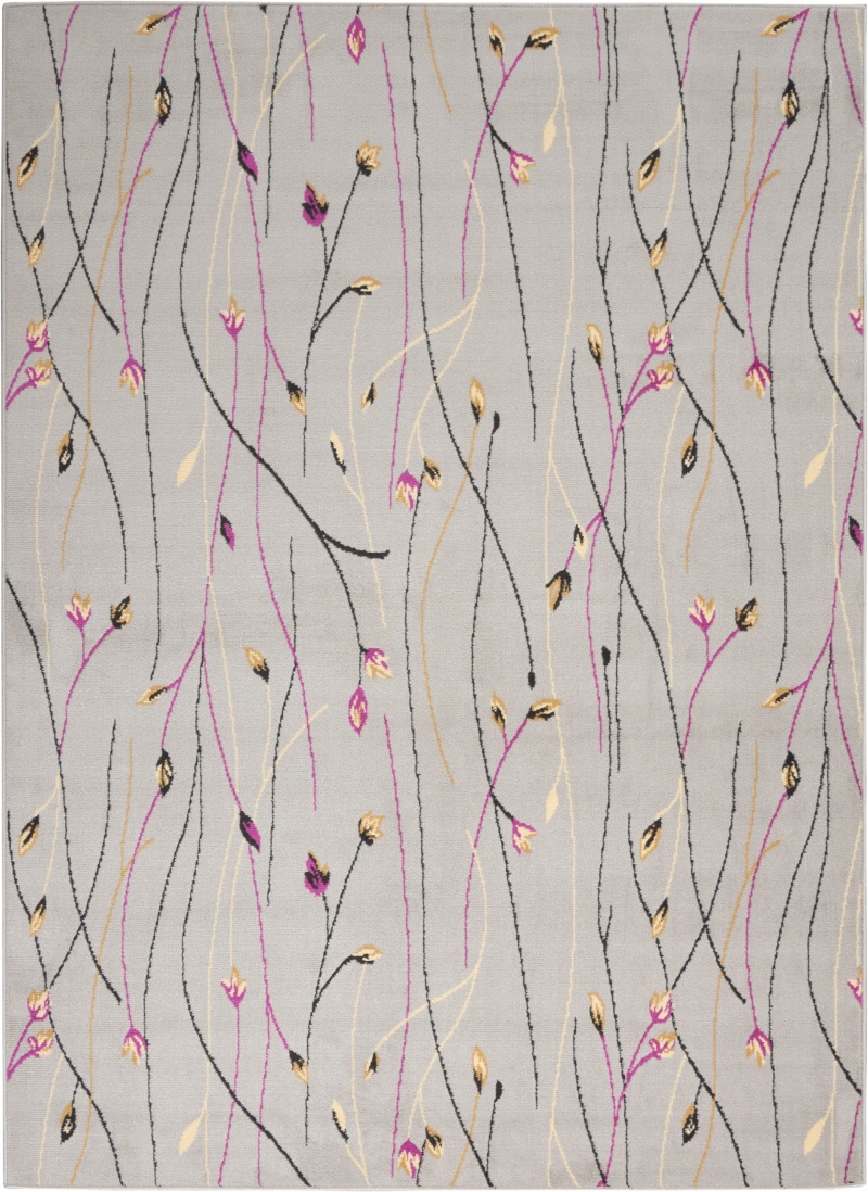 Grafix Grey Contemporary Area Rug