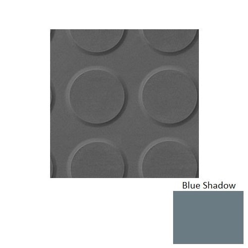 Flextones Blue Shadow Rgt Radial Ii Rubber Distinct Designs Tile - Textured - 18" X 18"