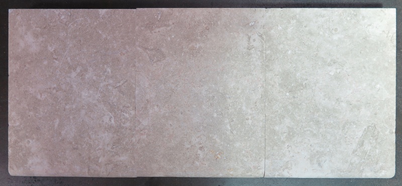 Ramon Gray Limestone Coping - Brushed - 12" X 16", Per Pack: 10 Enter Quantity In Pcs