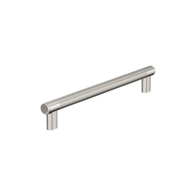 Bronx Zinc & Stainless Steel Appliance Pull - Polished Nickel