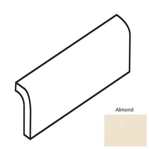 Color Wheel Classic Almond Ceramic Wall Trim