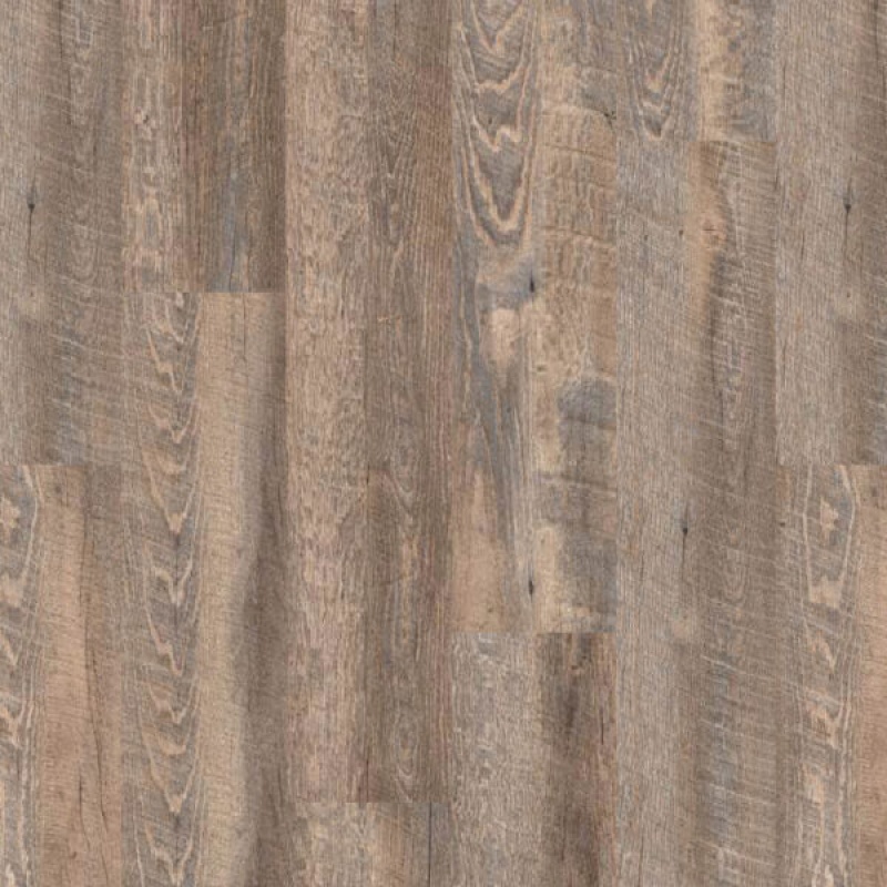 Rigid Plus Farmhouse Brown Spc Luxury Vinyl Plank Flooring - Textured - 7" X 48"