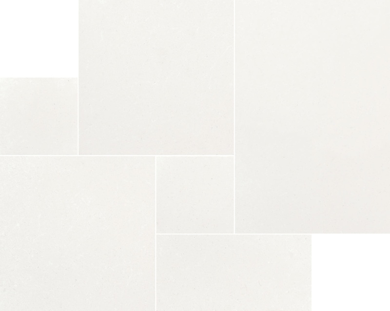 New Champagne Limestone Paver Versailles Pattern - Tumbled - Various Sizes
