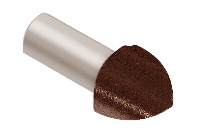 Rondec 90 Degree Outside Corner Tile Edging Trim – Rustic Brown