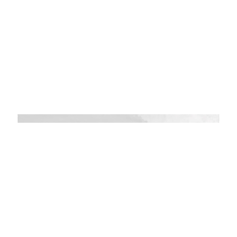 White Ceramic Wall Trim - 1/2" x 12" Universal Jolly