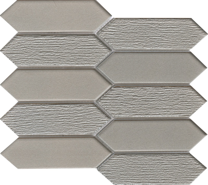 Morning Glass Mosaic - Picket Fence - Glossy