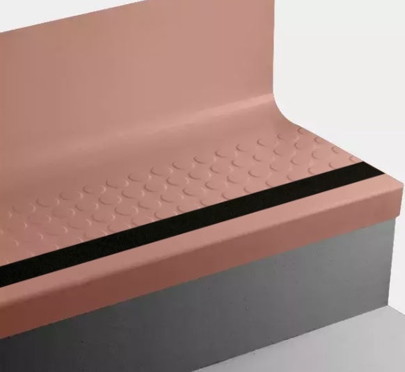Johnsonite Hot Spice Rubber Stair Tread Trim