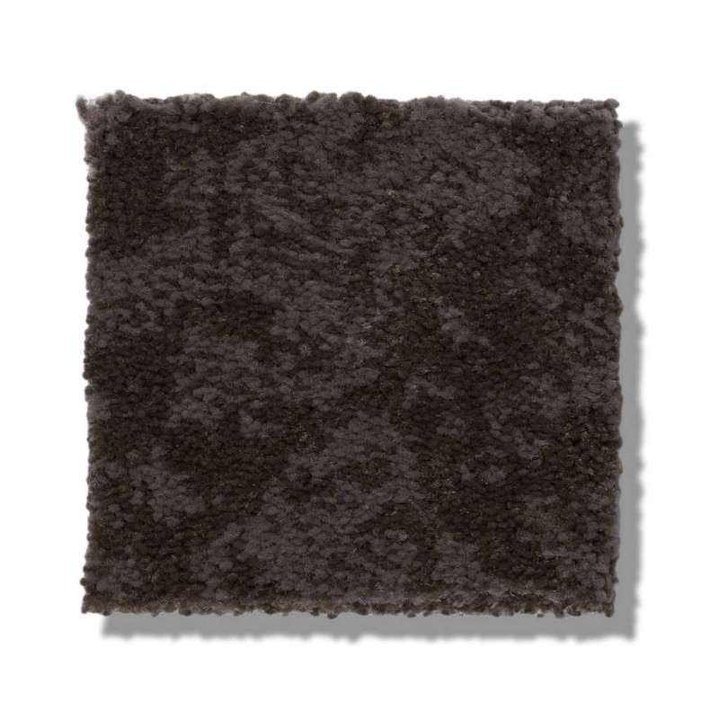 Caress By Shaw Free Spirit Burma Brown Nylon Carpet - Pattern