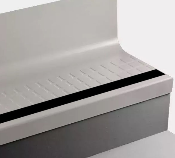 Johnsonite Mist Raised Square Rubber Moulding / Trim