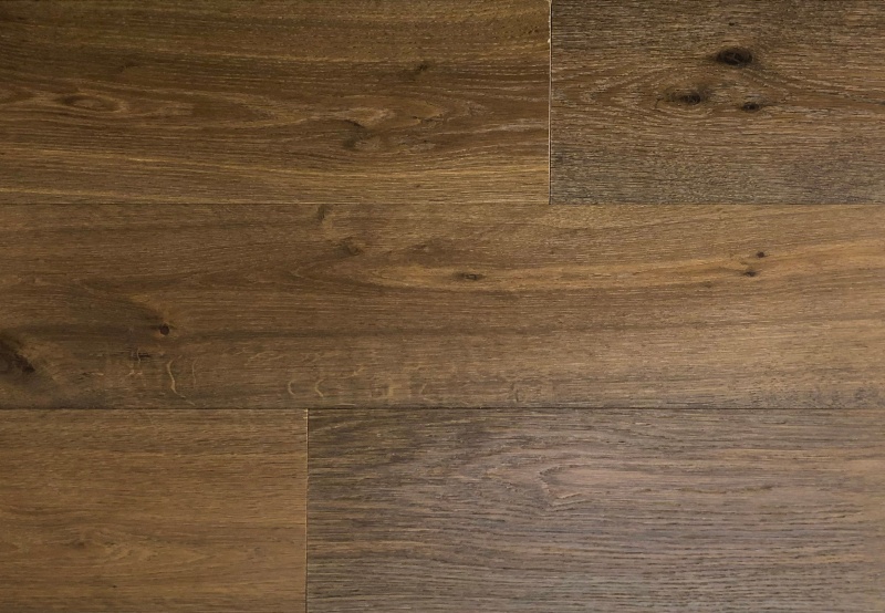 Regalia European Oak Grand Duke Engineered Hardwood Flooring - Wire Brushed & Uv Cured Urethane - 8.66" X Random Lengths