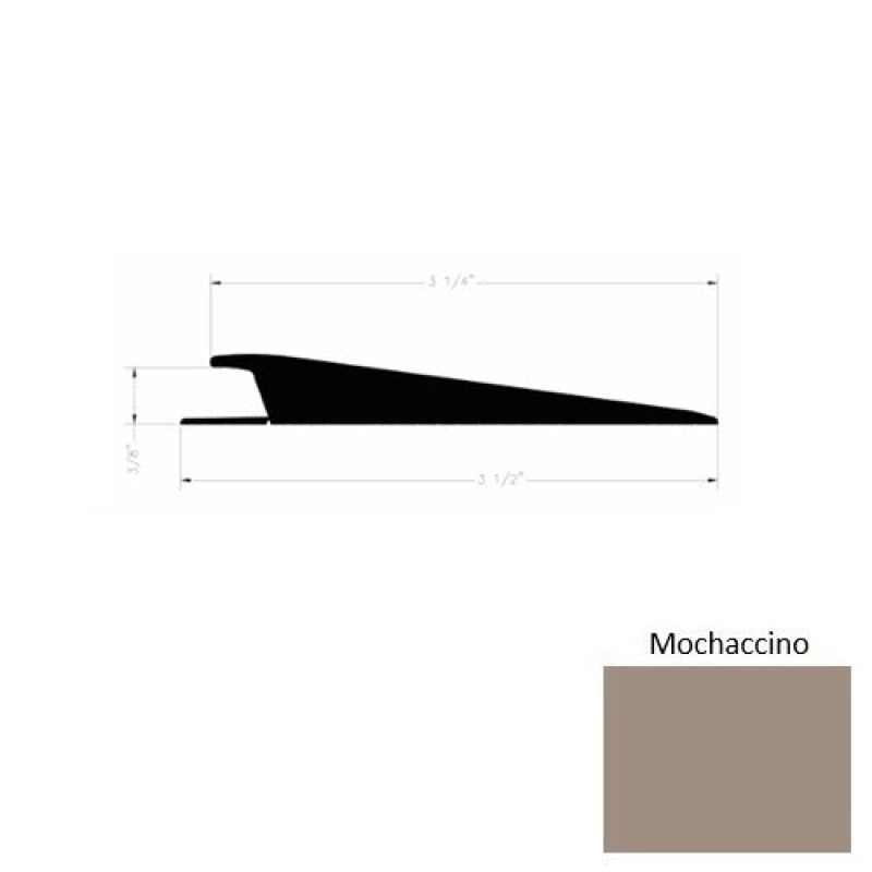 Solid 74 Mochaccino Rubber Rolling Traffic Transition