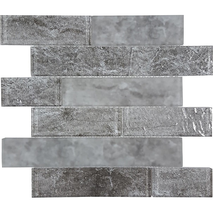 Revere Hazel Deco Glass Mosaic 2" x 6" Linear