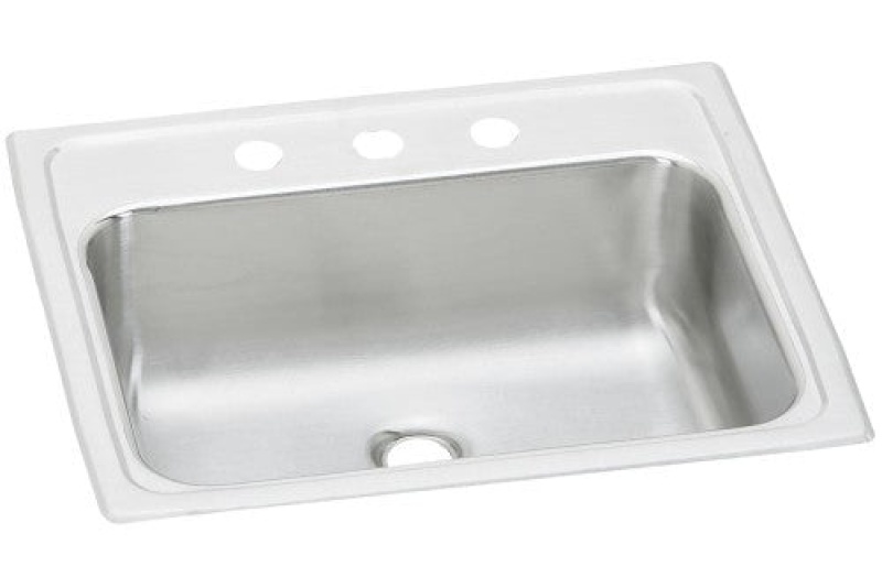 Celebrity Stainless Steel Drop-In Single Bowl Kitchen Sink