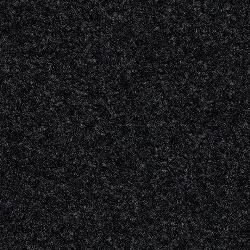 Color Brush Vulcan Black Nylon Carpet Tile - 20" X 20"