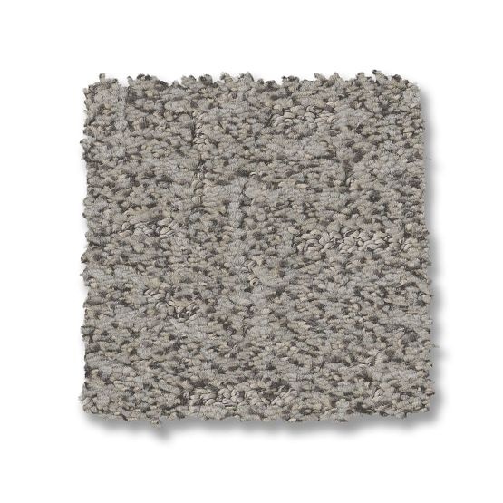 Knickknack Calm Pewter Polyester Carpet - Pattern