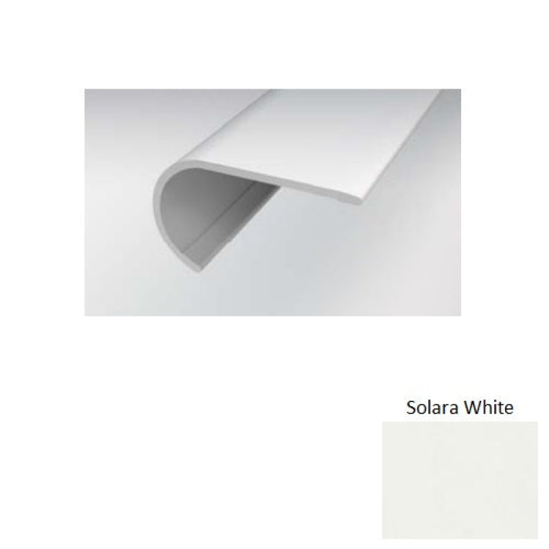 Grantshire Solara White Luxury Vinyl Round Stair Nose