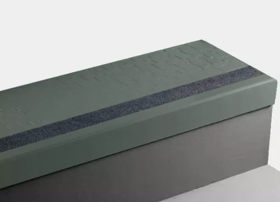 Johnsonite Green Vista Cubis Rubber Stair Tread