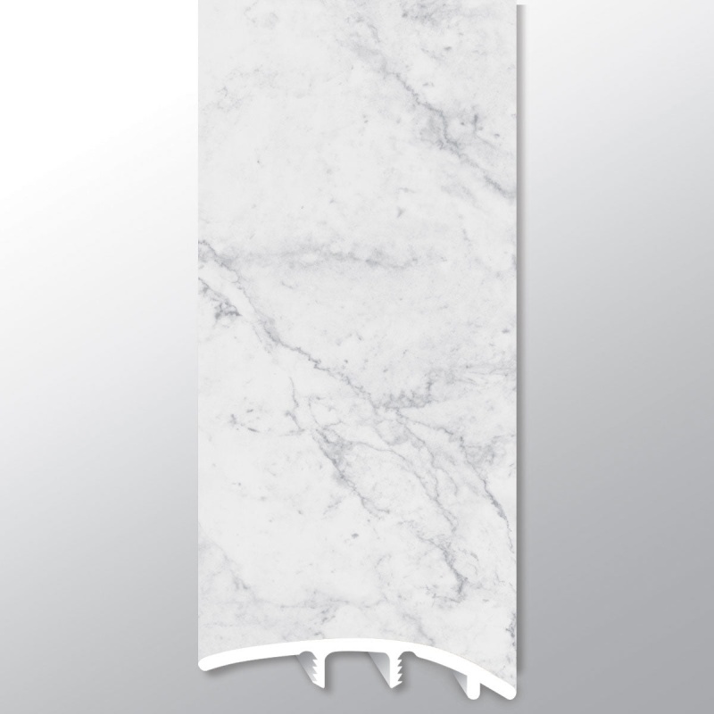 MSI XL Trecento Carrara Avell Luxury Vinyl Reducer Trim, 2.23" x 94", Low Gloss