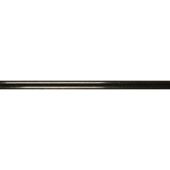 Absolute Black Granite Wall Trim - 1" X 12" Cane - Polished