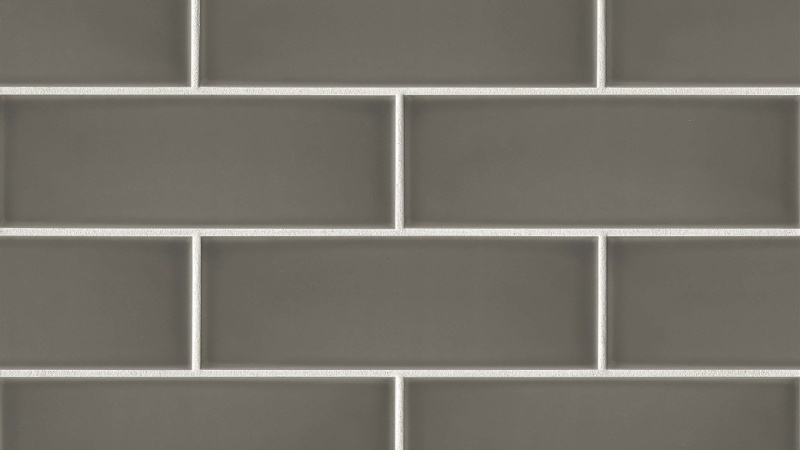 Grace Moka Ceramic Tile - Glossy 4" x 12"