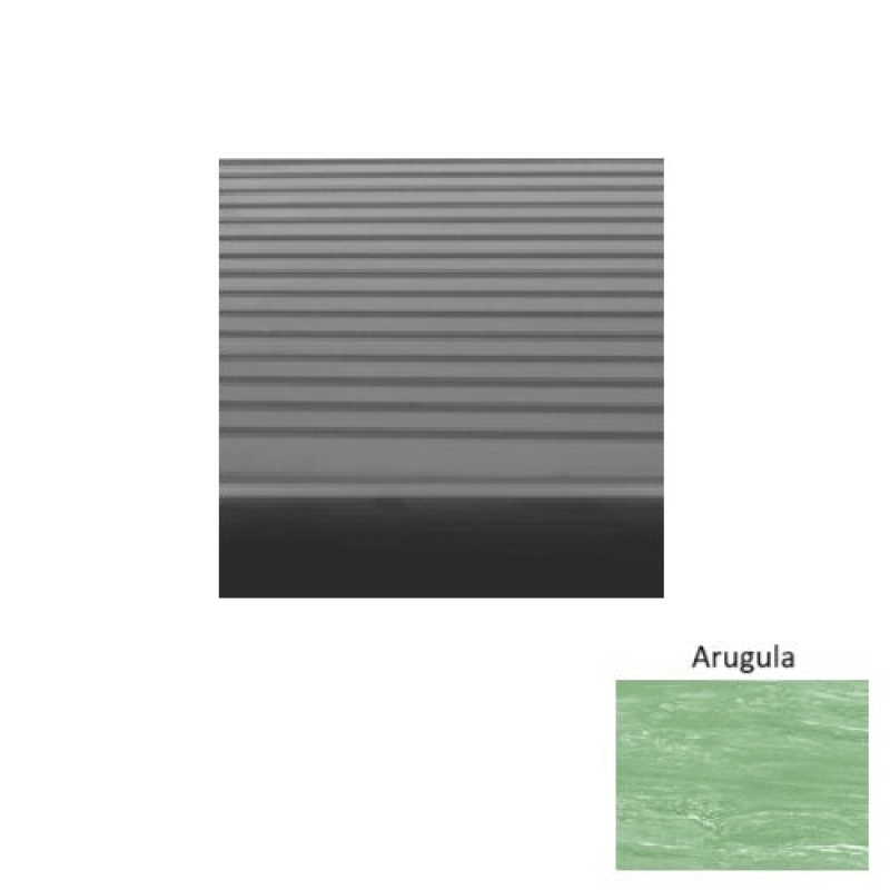 Marbleized 81 Arugula Light Duty Rib Rubber (Rd) Stair Tread - Textured
