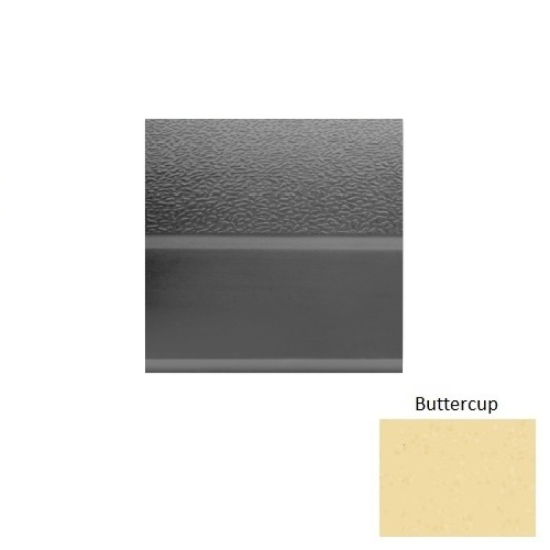 Symmetry 93 Buttercup Rubber (Sq) Stair Tread - Textured