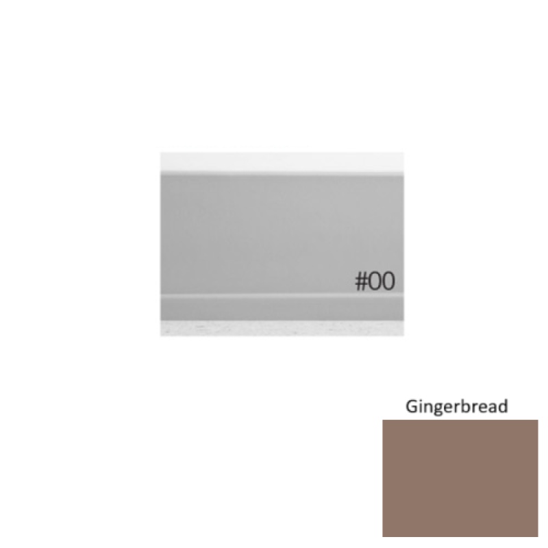 Pinnacle Plus #00 Simplicity Gingerbread Rubber Coil Wall Base - 4" X 60 Ft