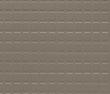 Johnsonite Seaweed Raised Square Solid Color Rubber Tile - Textured