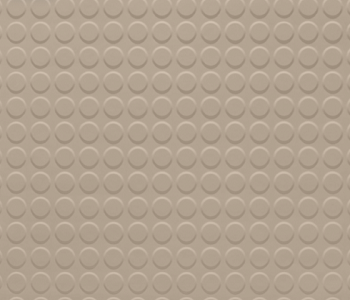 Johnsonite Wicker Raised Round Solid Color Rubber Tile