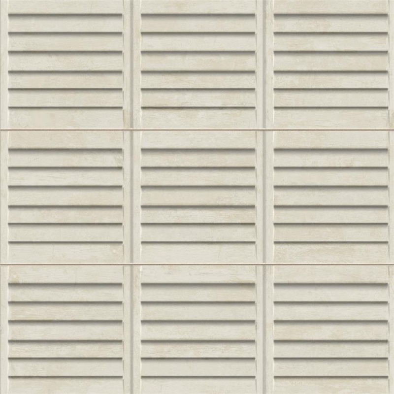 Habanera Decor Bone Ceramic Tile - Matte - 11 7/8" X 35 1/2"