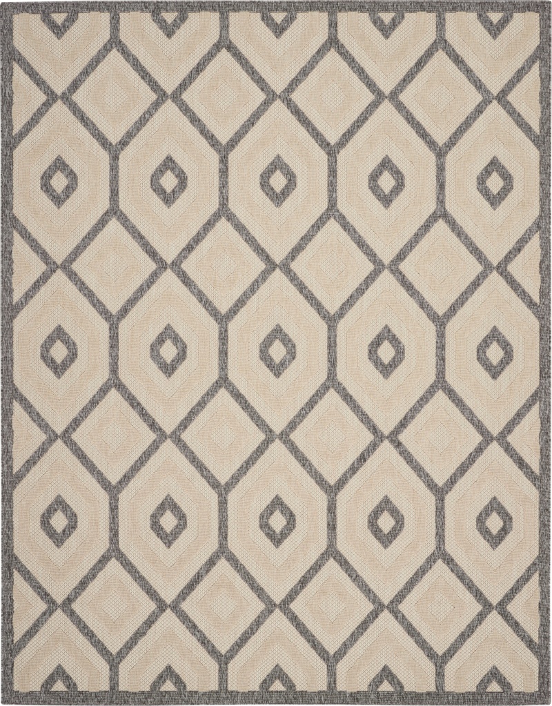 Cozumel Cream Modern Area Rug