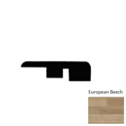 The Cliffs XL European Beech Luxury Vinyl End Molding
