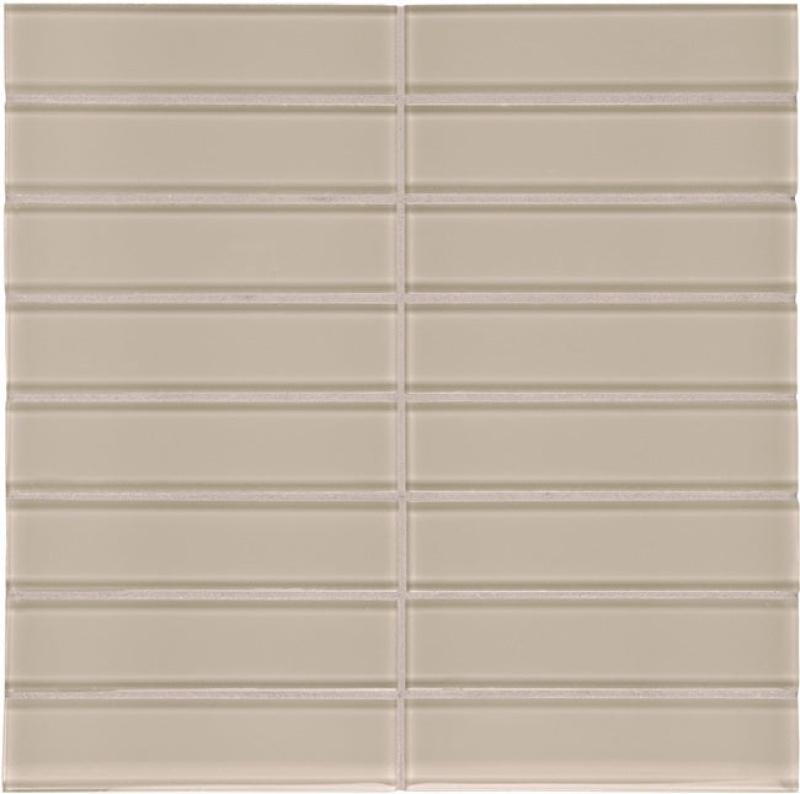 Aquatica Element Earth Glass Mosaic - 1.50" X 6" Stacked - Glossy