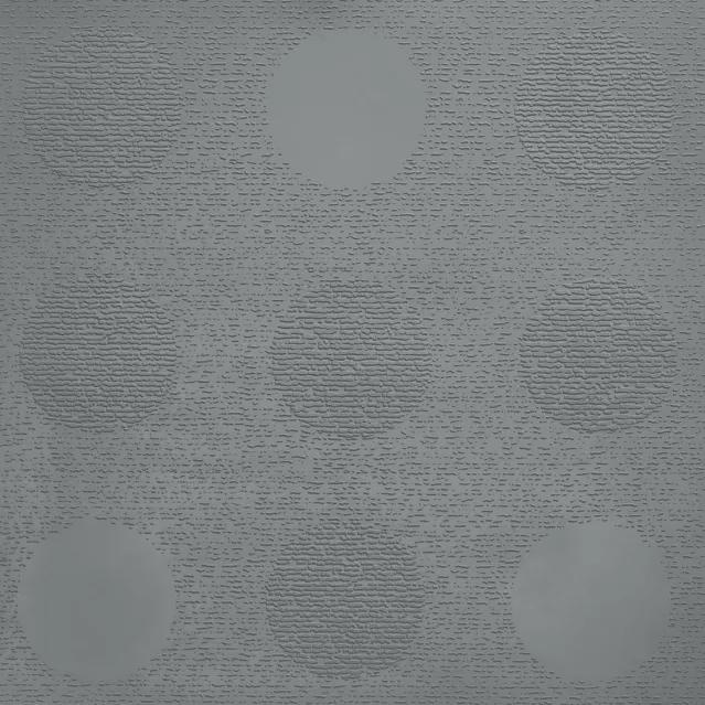 Johnsonite Medium Grey Tic Tac Toe Circulinity Rubber Tile - Textured - 24" X 24"