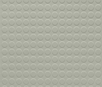 Johnsonite Macadamia Raised Round Solid Color Rubber Tile - Textured