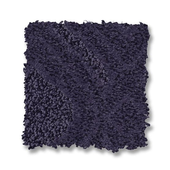 Expressive Dark Lilac Nylon Carpet - Pattern