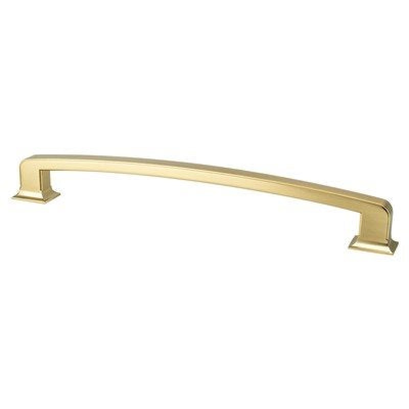 Hearthstone Zinc Appliance Pull in Modern Brushed Gold