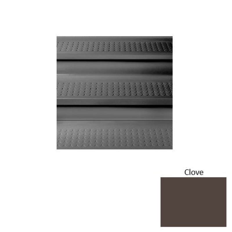 Solid Clove Rubber Stair Tread with Dupont Kevlar