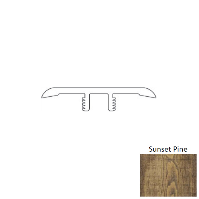 Sunset Pine Hardwood T Molding Trim