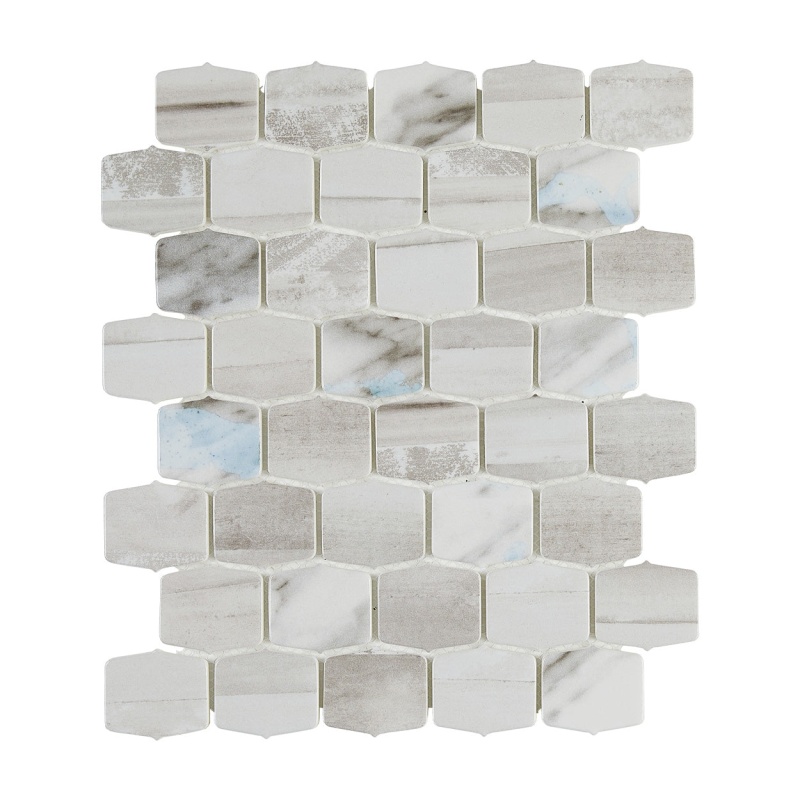 Coastline Big Sur Glass Mosaic - 2" Lantern - Glossy & Matte