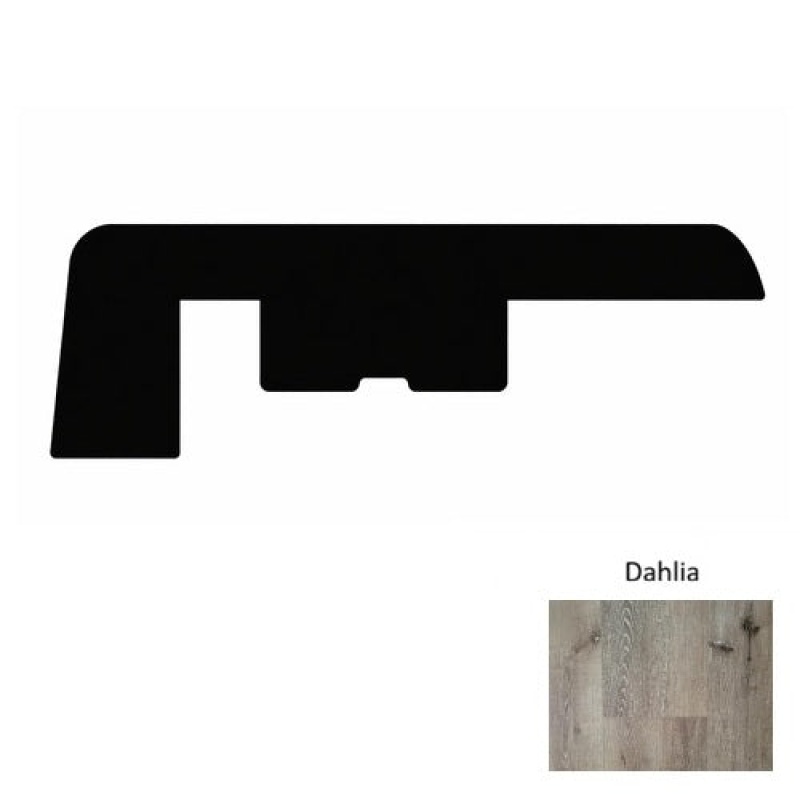 1500 Series Dahlia Luxury Vinyl Moulding / Trim 94" End Cap
