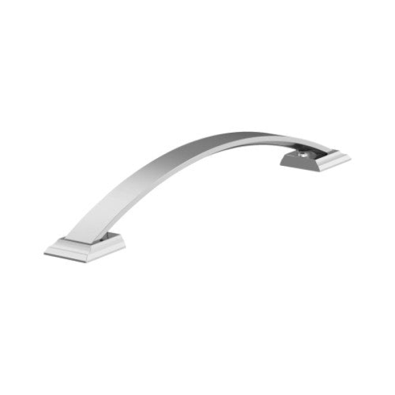 Candler Zinc Appliance Pull - Polished Chrome