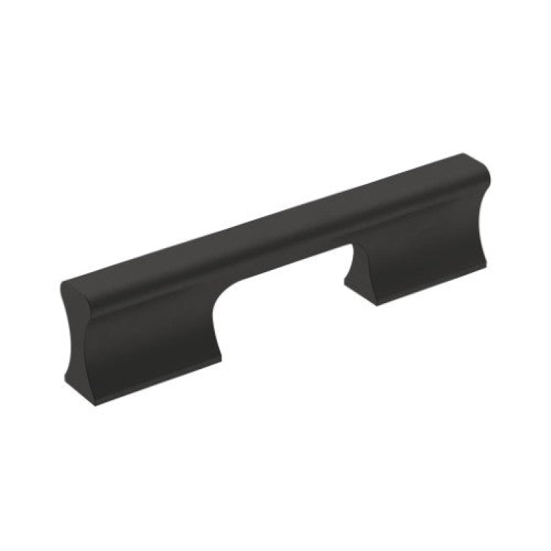 Status Aluminum Bar Cabinet Pull - Matte Black