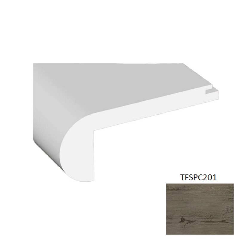 Luxury Vinyl Stair Nose 2.17" x 94.49" Matte