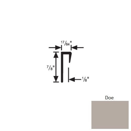 Flextones Doe Vinyl 197 Square Resilient Cove Cap