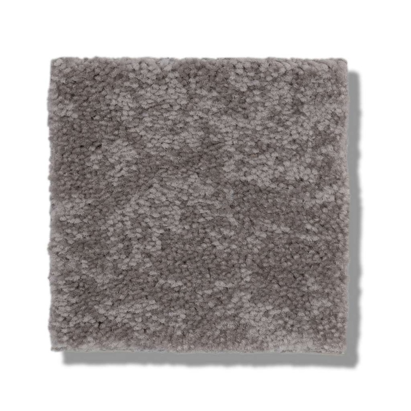 Caress By Shaw Free Spirit Grounded Grey Nylon Carpet