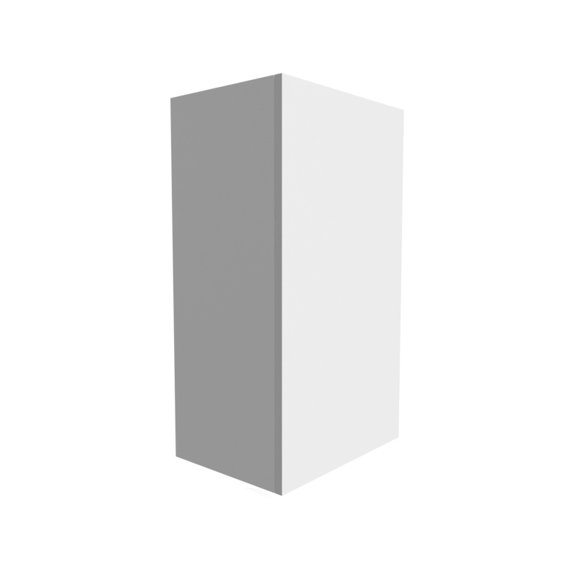 Manhattan White Gloss Wood Kitchen Wall Cabinet - 18" X 42" X 12" (Assembly Required) - Gloss