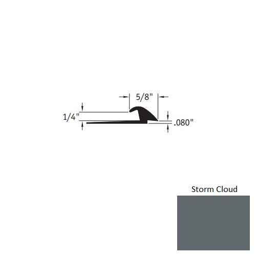 Storm Cloud Vinyl Moulding / Trim